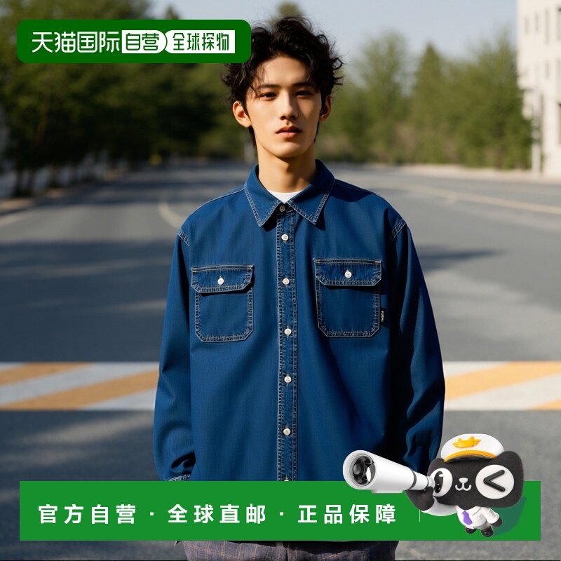 韩国直邮LIFEWORK 公用男士新款长袖男衬衫LW231DR311