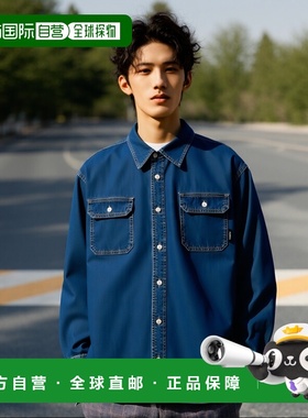 韩国直邮LIFEWORK 公用男士新款长袖男衬衫LW231DR311