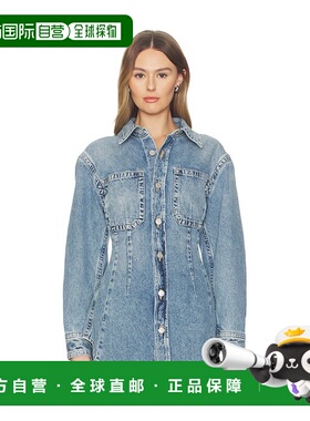 1h可退 香港直邮AGOLDE 女士 Wilma 衬衫 A7445B1254 舒适时尚