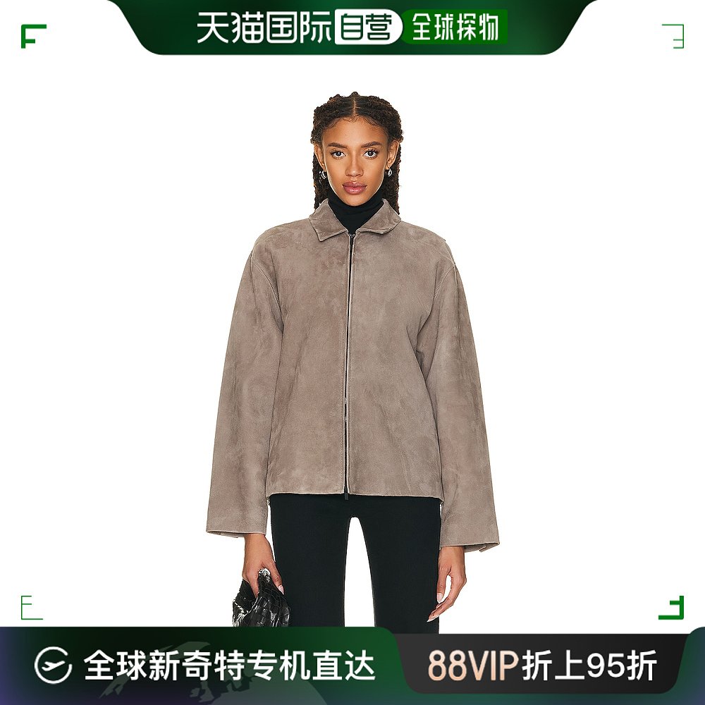 香港直邮潮奢 Fear Of God 女士 Eternal 绒面革夹克 FGE30 女装/女士精品 短外套 原图主图