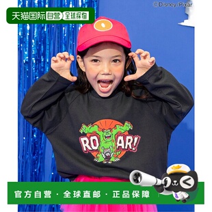 1h可退 日本直邮BREEZE 儿童长袖T恤 怪兽电力公司 怪兽大学 联名