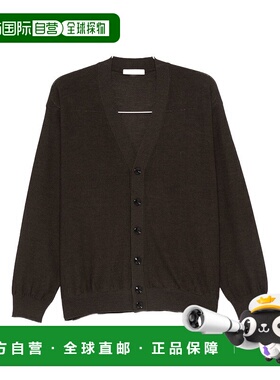 1h可退 香港直邮潮奢 Lemaire 女士 LEMAIRE 棕色毛线衫 TO1082DL