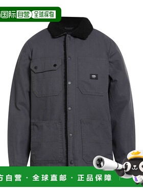 1h可退 香港直邮潮奢 Vans 范斯 男士 夹克 grey灰色 舒适时尚