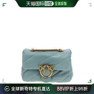 香港直邮潮奢 Pinko 品高 女士 Love Mini Puff crossbody bag 迷