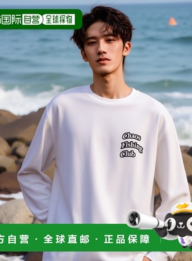 1h可退 日本直邮Chaos Fishing Club 男士新款LOGO长袖T恤 751002