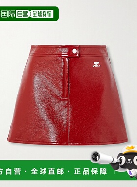 1h可退 香港直邮潮奢 Courreges 女士 徽标半身裙 PERCJU001VY001