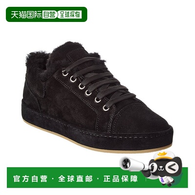 自营Giuseppe Zanotti GZ/City Suede Sneaker - black 美国奥莱