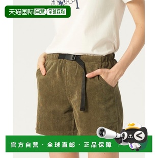 水陆两用宽松灯芯绒短裤 1h可退 女装 Pacific 半拉 日本直邮Ocean