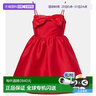 蝴蝶结装 1h可退 女士 香港直邮Self 饰迷你连衣裙 Portrait