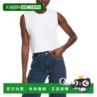 自营ATM Anthony Thomas Melillo Classic Jersey Tank Top - whi