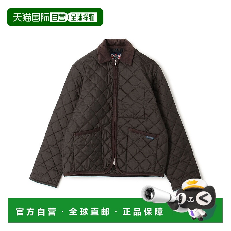 1h可退 日本直邮LAVENHAM 男士Teynham款菱格短款夹克 5508440803