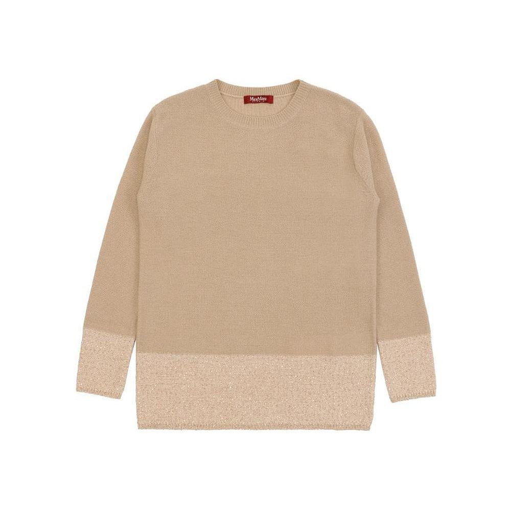 MAX MARA 女士针织毛衣 6366055206002 SS2025 花色 圆领长袖套衫