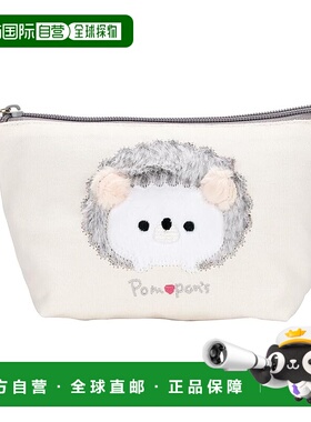 【日本直邮】Skater斯凯达 出门荷包 放小物  Pompon's 刺猬 ZFP1