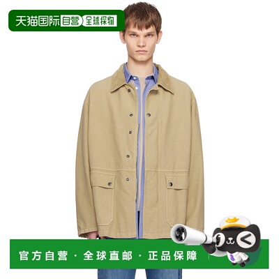 香港直邮The Row 男士 黄褐色 Frank 夹克 618W2965