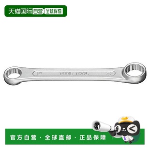 【日本直邮】TONE梅花双头扳手短直线HPM03-1214双面宽度12x4mm