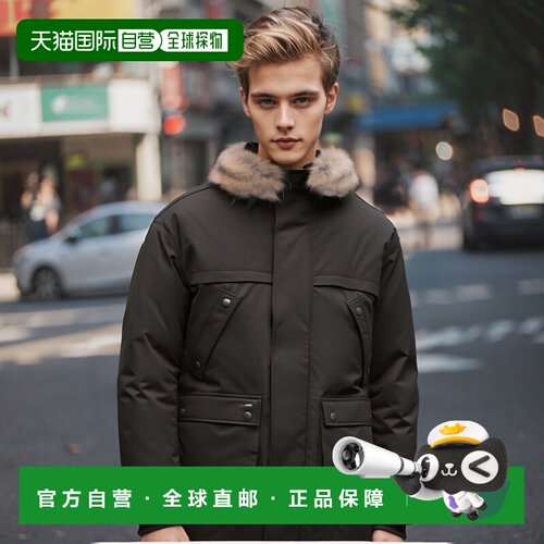 韩国直邮NOBIS 羽绒服YATESYBLACKFW22男士高端流行休闲时尚正品