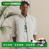 Nautica 男式 自营 格子牛津衬衫 玫瑰红 1708 美国奥莱直发