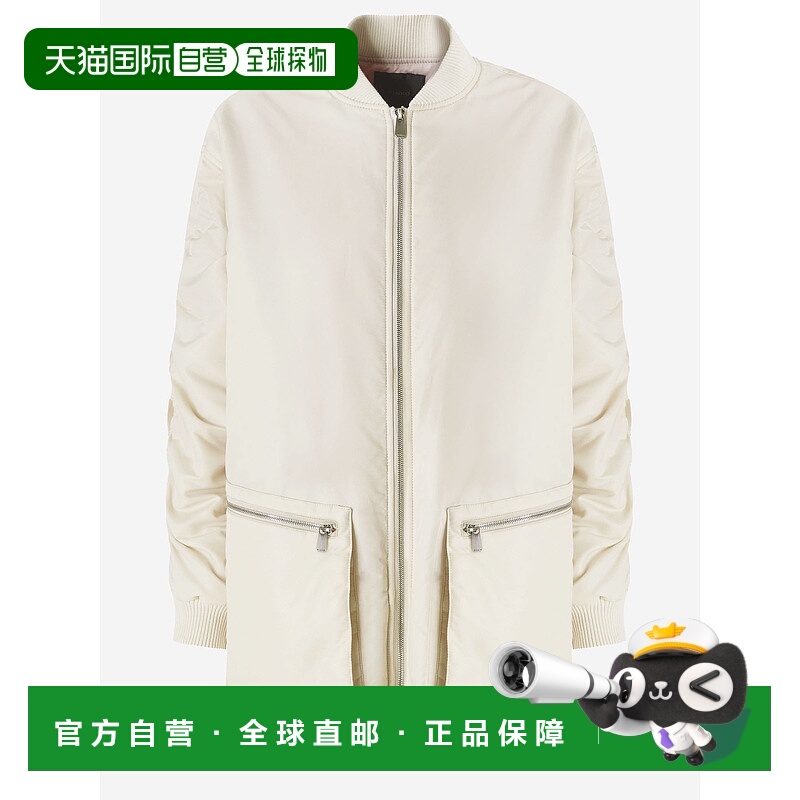 香港直邮PINKO 女士外套 105340A2OLC14 AW2025 白色 Bacon Bombe