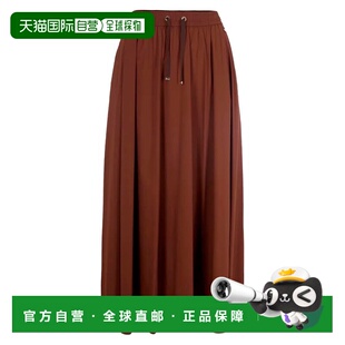 香港直邮HERNO 女士半身裙 GN000007D12431SZ2240 SS2026 棕色