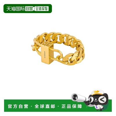 1h可退 香港直邮潮奢 Givenchy 纪梵希 男士 G 链条转锁手链 BN20