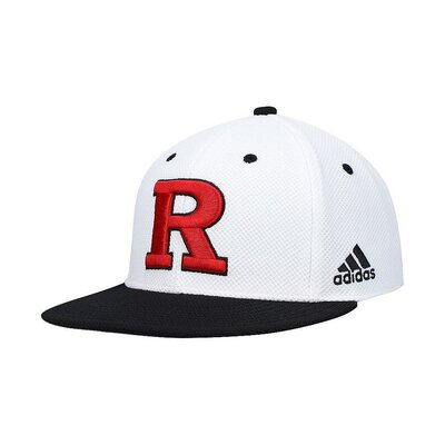 美国直邮adidas|男款白色 Rutgers Scarlet Knights 棒球帽