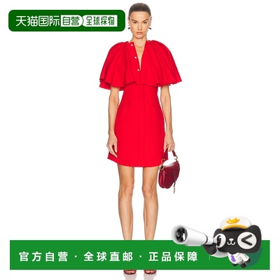 1h可退 香港直邮潮奢 Ami Paris 女士 衬衫式连衣裙 FDR053WV0068