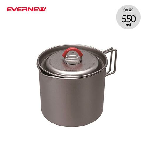 日本直邮EVERNEW 钛合金锅 Mug pot 500 ECA537 烹饪工具露营户外