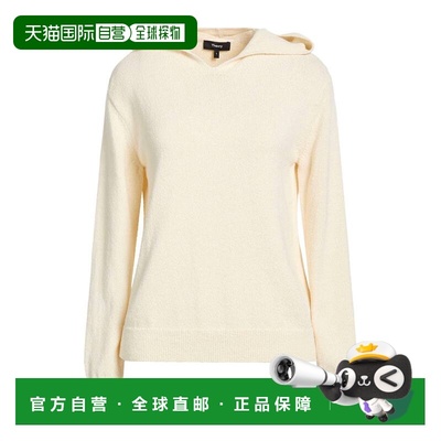 1h可退 香港直邮潮奢 THEORY 希尔瑞 女士 毛衣 beige米色 舒适时