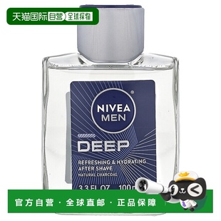 香港直邮妮维雅男士 剃须 深层舒缓须后水香草和波旁威士忌3.3正品