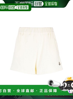 香港直邮MONCLER 女士短裤 8H00022596LS034 AW2023 白色 Velvet