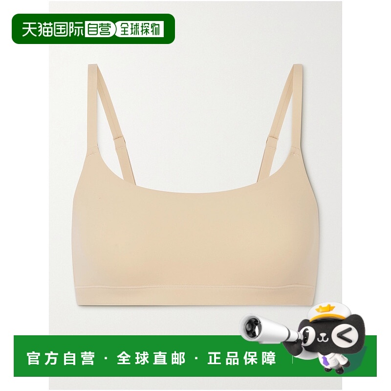 1h可退 香港直邮潮奢 SKIMS 女士 Fits Everybody 圆领沙色比基尼