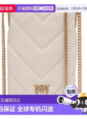 香港直邮PINKO 女士手提包 105358A2W2Z14Q AW2025 白色 Monogram