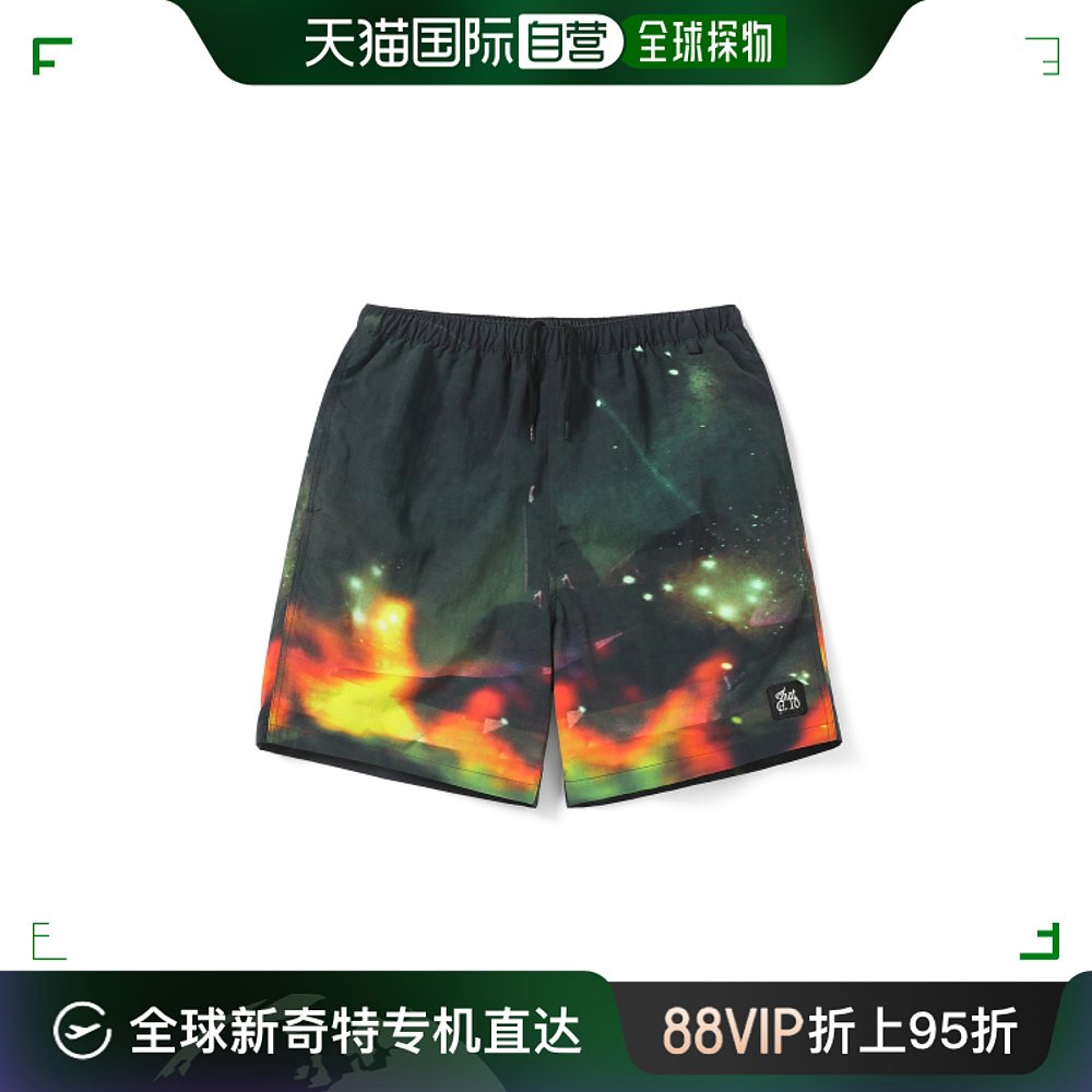 韩国直邮THISISNEVERTHAT公用短裤Flame Jogging Short Black TN-封面