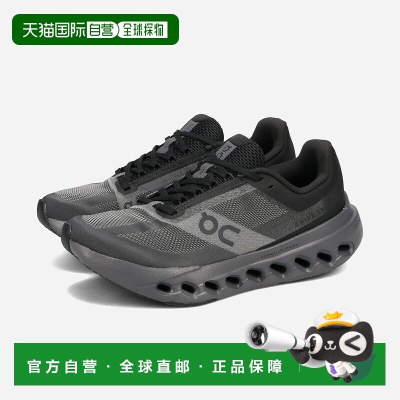 日本直邮ON CLOUDSURFER NEXT (W) 女士低帮运动鞋 黑色/ECLIPSE3