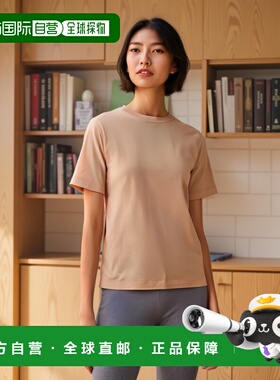 香港直邮BURBERRY 女士T恤 8102402C1789 SS2025 粉红色 Short sl