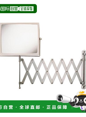 自营 Jerdon J2020C 头等壁挂式镜子 - 4.5X-1X 放大倍率 - 镀铬