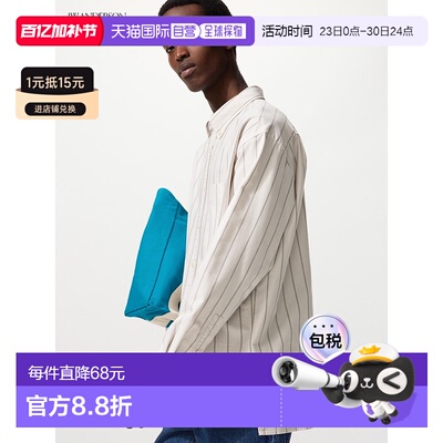 日本直邮【日本直邮】UNIQLO男女同款衬衫480802-31优衣库长袖