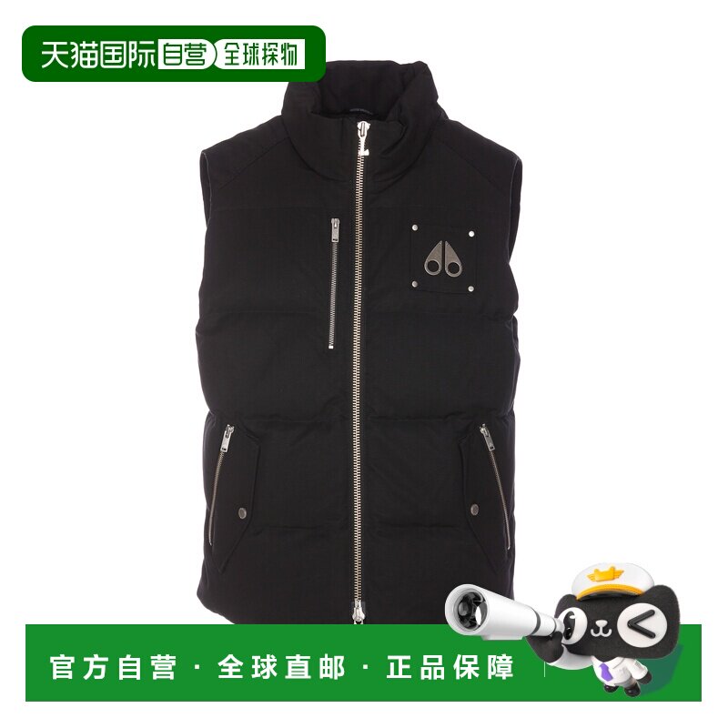 1h可退 香港直邮MOOSE KNUCKLES 男士马甲 M34MV474292 AW2026 黑图片