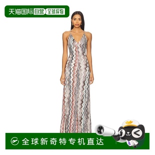 长款 女士 无袖 DS25WG1Y 连衣裙 香港直邮MISSONI 1h可退 米索尼