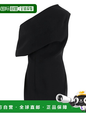 1h可退 香港直邮潮奢 Jacquemus 女士 JACQUEMUS 黑色连衣裙 DRW0