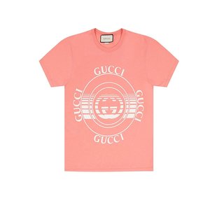 615044XJCQ8 其他粉色女士T恤 6171 GucciGUCCI