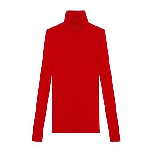 Gucci 罗纹羊毛高领毛衣 718576XKCQ9