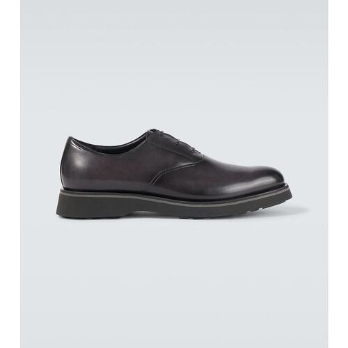 Berluti 伯尔鲁帝 男士 Alessio 皮质牛津鞋 004119