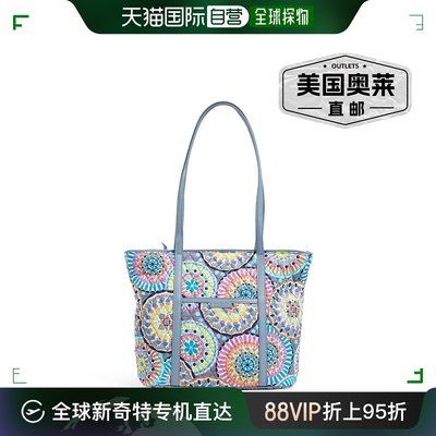 Vera Bradley 棉质小号边饰 Vera 包 - 阳光徽章 【美国奥莱】直