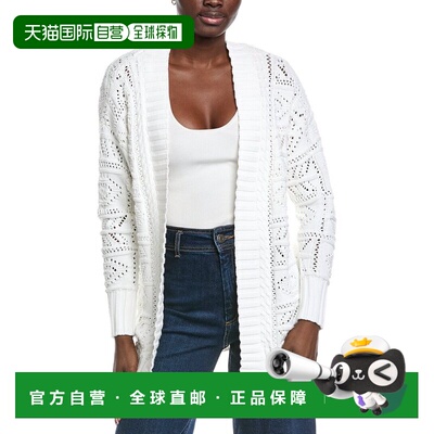 自营Autumn Cashmere Tile Stitch Duster - white 美国奥莱直发