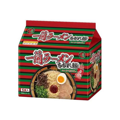 Гонконгская прямая почта Япония Ичиран Рамен Оригинальный суп Рамен Мгновенный Ролл Лапша 5-го пехота.