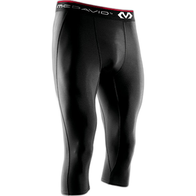 日本直邮McDavid 3 4 长裤袜膝盖以下长裤袜身体护理 M8180-BK