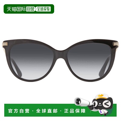 自营Jimmy Choo Grey Gradient Cat Eye Ladies Sunglasses AXELL