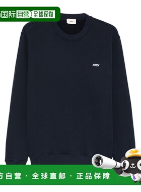 香港直邮AUTRY 男士卫衣 SWPM001B SS2026 蓝色 Blue Crewneck Sw