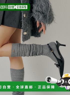 1h可退 日本直邮Chico 女装 宽松设计 镂空金属牌堆堆袜 CHZ10523